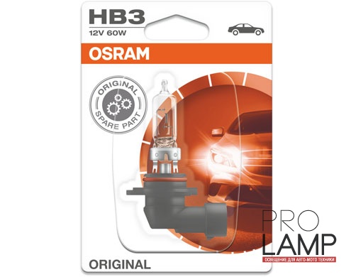 Галогеновые лампы Osram Original Line HB3 - 9005-01B