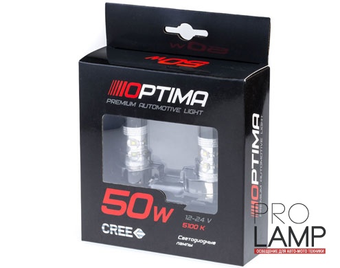 Светодиодные лампы Optima Premium P21/5W