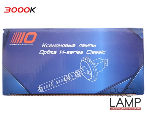 Ксеноновые лампы Optima Premium Classic H27 (880) 3000K
