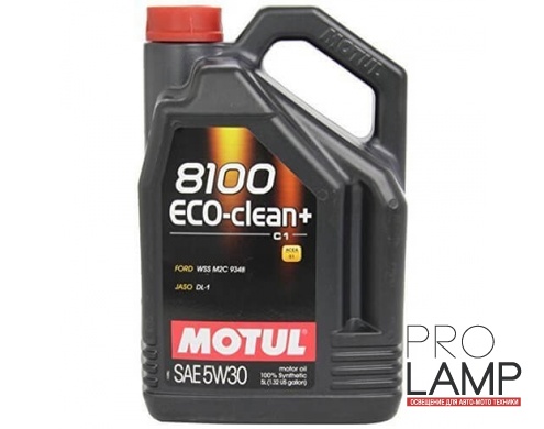 MOTUL 8100 Eco-Clean+ 5W-30 (C1) - 5 л.