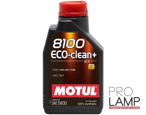 MOTUL 8100 Eco-Clean+ 5W-30 (C1) - 1 л.