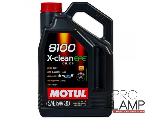 MOTUL 8100 X-clean EFE 5W30 - 4 л.