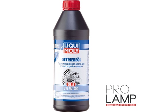 LIQUI MOLY Getriebeoil 75W-80 (GL-5) — Полусинтетическое трансмиссионное масло 1 л.