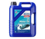 LIQUI MOLY Marine 2T Motor Oil - Минеральное моторное масло для подвесных судовых двигателей, 5л