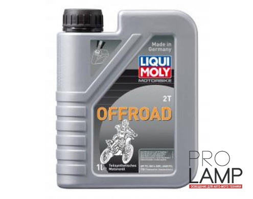 LIQUI MOLY Motorbike 2T Offroad — Полусинтетическое моторное масло для 2-тактных двигателей картов 1 л.