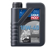 LIQUI MOLY Motorbike 4T Basic Street 10W-40 — Минеральное моторное масло для 4-тактных мотоциклов 1 л.
