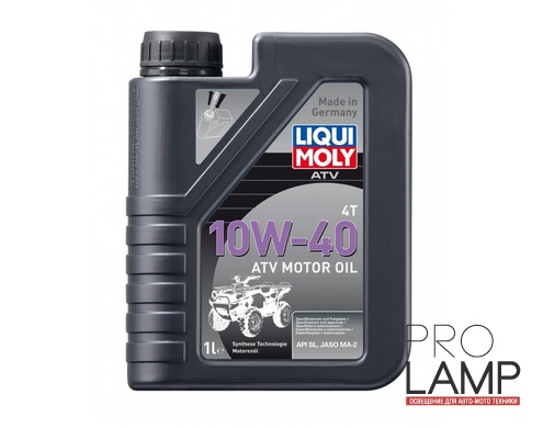 LIQUI MOLY ATV 4T Motoroil 10W-40 — НС-синтетическое моторное масло для 4-тактных квадроциклов 1 л.