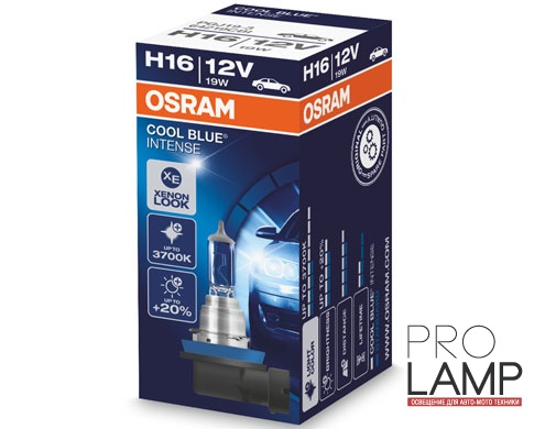 Галогеновые лампы Osram Cool Blue Intense H16 - 64219CBI