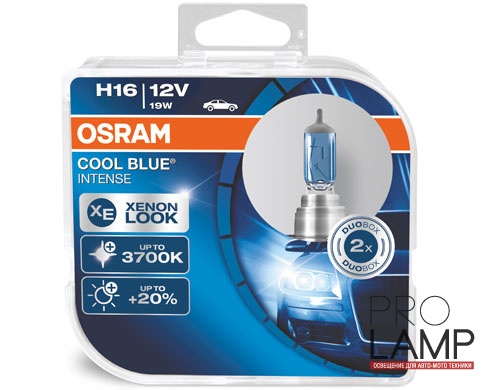 Галогеновые лампы Osram Cool Blue Intense H16 - 64219CBI-HCB