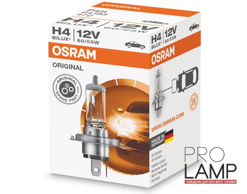 Галогеновые лампы Osram Original Line H4 - 64193