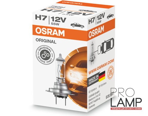 Галогеновые лампы Osram Original Line H7 - 64210