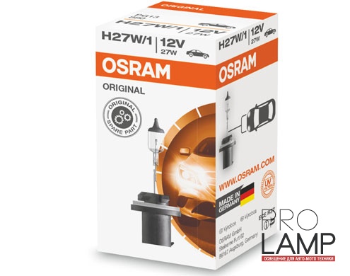 Галогеновые лампы Osram Original Line H27/1W - 880