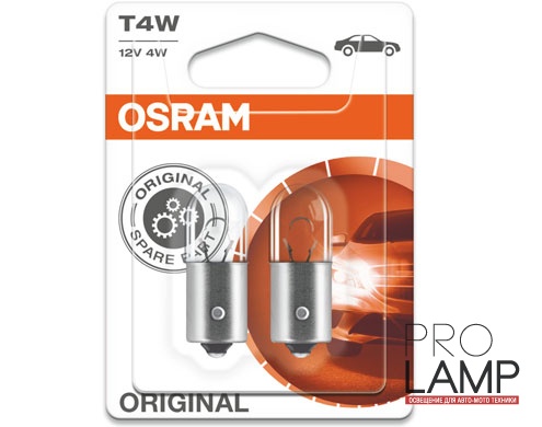 Галогеновые лампы Osram Original Line T4W - 3893-02B — 724833 ORIGINAL T4W 3893 1
