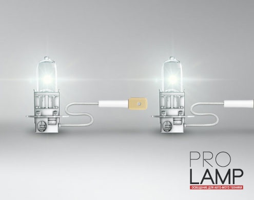 Галогеновые лампы Osram Truckstar Pro 24V, H3 - 64156TSP-HCB