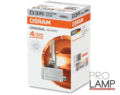 Штатные ксеноновые лампы D3R Osram Xenarc Original - 66350